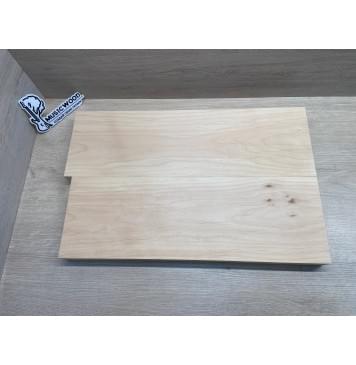 Ольха заготовка корпуса Тангент А 40х165х516-498 мм, 2шт, 468 кг/м3-5