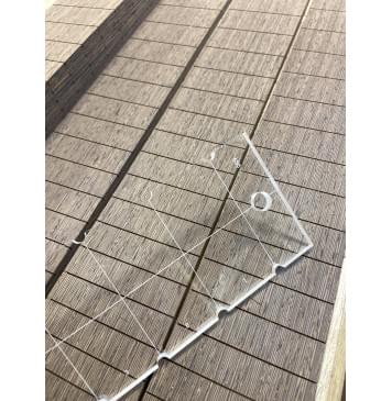 655мм - 24 лада, ширина 40мм, 70мм, мензурный разметочный шаблон-0