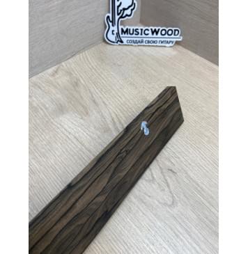 Зирикот заготовка накладки для электрогитары Радиал АА 10х64-51х544 мм-3