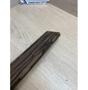 Зирикот заготовка накладки для электрогитары Радиал АА 10х64-51х544 мм-4