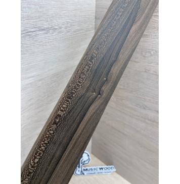 Зирикот заготовка накладки для электрогитары Смешанный А 8х62-52х533 мм (уценка - сучки)-6