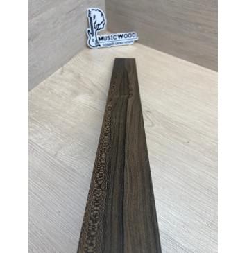 Зирикот заготовка накладки для электрогитары Смешанный А 8х62-52х533 мм (уценка - сучки)-8