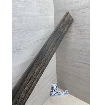 Зирикот заготовка накладки для электрогитары Радиал ААААА 10х64-52х567 мм-7