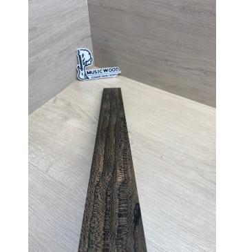 Зирикот заготовка накладки для электрогитары Радиал ААААА 10х64-52х567 мм-9