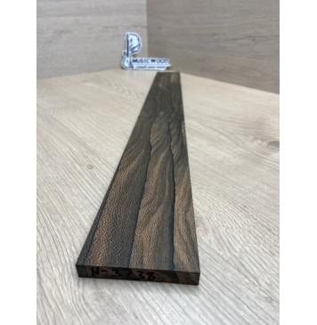 Зирикот заготовка накладки для электрогитары Радиал ААА 10х70-58х566 мм-1