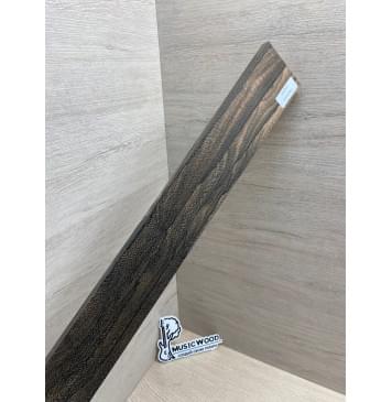 Зирикот заготовка накладки для электрогитары Радиал ААА 10х70-58х566 мм-8