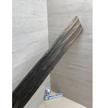 Зирикот заготовка накладки для электрогитары Радиал ААА 10х70-58х566 мм-9