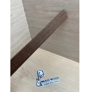 Венге заготовка накладки для народных инструментов Радиал А 8х45-37х440 мм (АКЦИЯ)-1