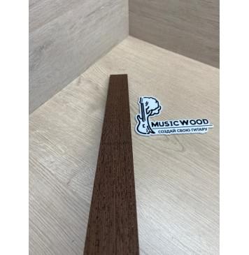 Венге заготовка накладки для народных инструментов Радиал А 8х45-37х440 мм (АКЦИЯ)-2