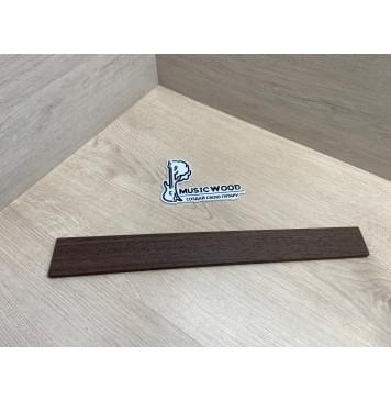 Венге заготовка накладки для народных инструментов Радиал АА 8х53-43х435 мм-0