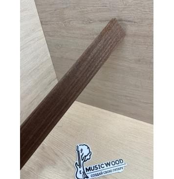 Венге заготовка накладки для народных инструментов Радиал АА 8х53-43х435 мм-3