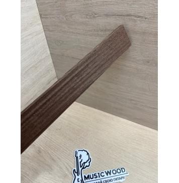 Венге заготовка накладки для народных инструментов Радиал АА 8х53-43х435 мм-5