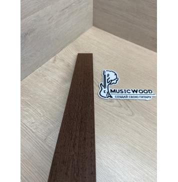 Венге заготовка накладки для народных инструментов Радиал АА 8х53-43х435 мм-6