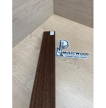 Венге заготовка накладки для народных инструментов Радиал АА 8х53-43х435 мм-9