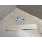 Клён Белый заготовка накладки для народных инструментов Радиал ААА 8х63х385 мм