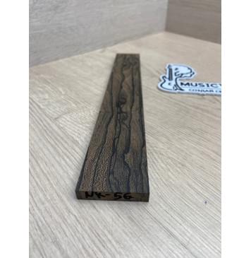 Зирикот заготовка накладки для народных инструментов Радиал ААА 9х49-41х275 мм-1