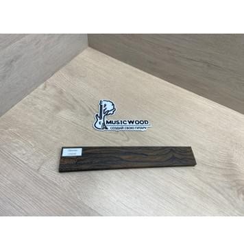 Зирикот заготовка накладки для народных инструментов Радиал ААА 9х49-41х275 мм-9