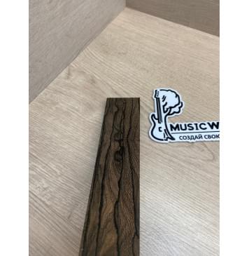 Зирикот заготовка накладки для народных инструментов Радиал ААА 9х49-41х275 мм-10