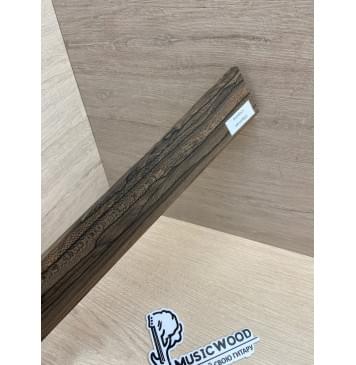 Зирикот заготовка накладки для народных инструментов Радиал ААА 8х55-50х410 мм-8