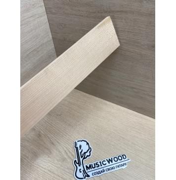 Клён Белый заготовка накладки для народных инструментов Радиал АА 7,5х63х385 мм-5