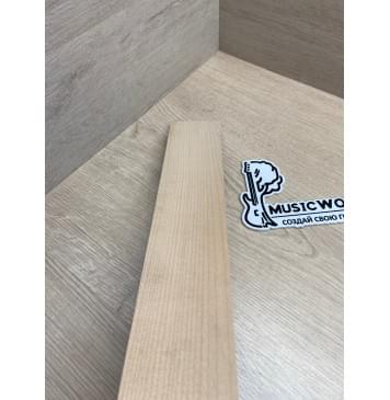 Клён Белый заготовка накладки для народных инструментов Радиал АА 7,5х63х385 мм-6
