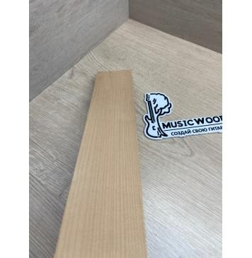 Клён Белый заготовка накладки для народных инструментов Радиал АА 7,5х63х385 мм-7