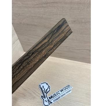Зирикот заготовка накладки для народных инструментов Радиал ААААА 9х54-49х297 мм (АКЦИЯ)-2