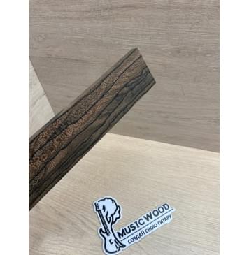 Зирикот заготовка накладки для народных инструментов Радиал ААААА 9х54-49х297 мм (АКЦИЯ)-3