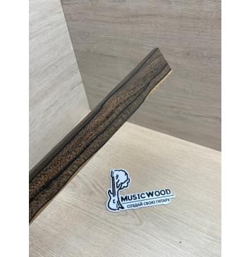 Зирикот заготовка накладки для народных инструментов Смешанный АА 9х43-39х360 мм-3