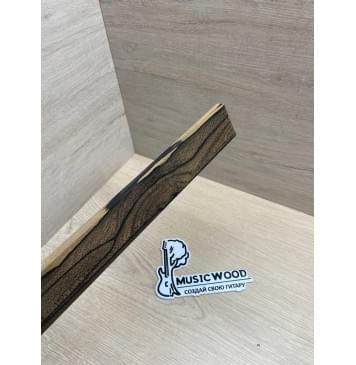 Зирикот заготовка накладки для народных инструментов Смешанный АА 9х43-39х360 мм-4