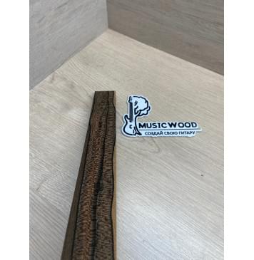 Зирикот заготовка накладки для народных инструментов Смешанный АА 9х43-39х360 мм-9