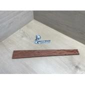 Бубинго Пламя заготовка накладки для народных инструментов Радиал ААА Волна АА 7,5х56-39х458 мм