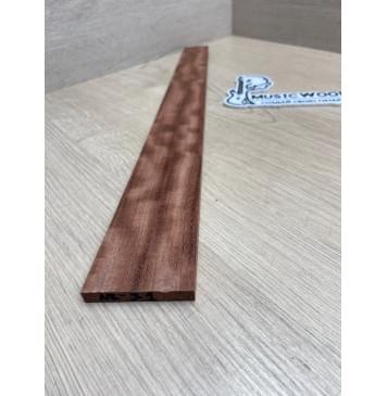 Бубинго Пламя заготовка накладки для народных инструментов Радиал ААА Волна АА 7,5х56-39х458 мм-8