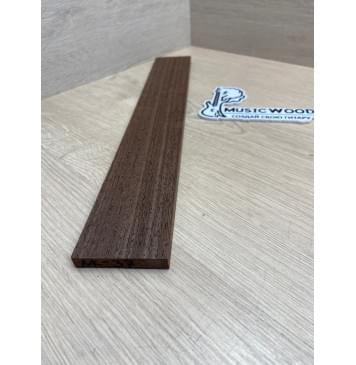 Венге заготовка накладки для народных инструментов Радиал А 9х60х415 мм-1