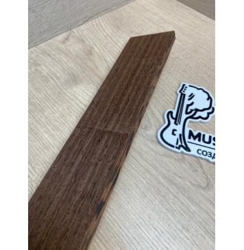 Венге заготовка накладки для народных инструментов Радиал А 9х60х415 мм-6