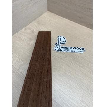 Венге заготовка накладки для народных инструментов Радиал А 9х60х415 мм-3