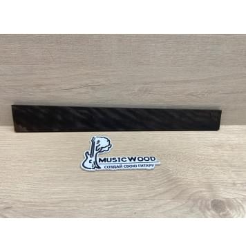 Эбен Волнистый заготовка накладки для народных инструментов Смешанный ААА Волна ААА 7,5х54-43х437 мм-0