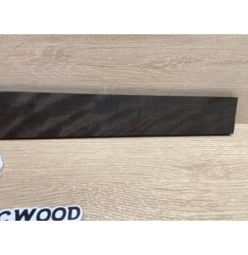 Эбен Волнистый заготовка накладки для народных инструментов Смешанный ААА Волна ААА 7,5х54-43х437 мм-5