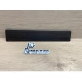 Эбен Чёрный заготовка накладки для народных инструментов Радиал АА 8х67-60х395 мм (АКЦИЯ)