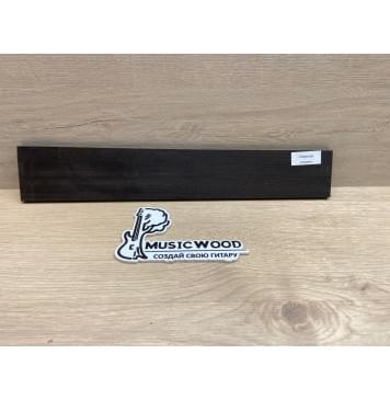 Эбен Чёрный заготовка накладки для народных инструментов Радиал АА 8х67-60х395 мм (АКЦИЯ)-4