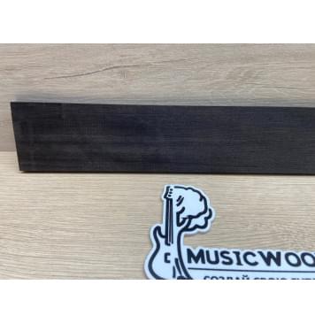 Эбен Чёрный заготовка накладки для народных инструментов Радиал АА 8х67-60х395 мм (АКЦИЯ)-5
