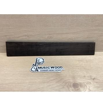 Эбен Чёрный заготовка накладки для народных инструментов Смешанный А 8х69-61х437 мм (АКЦИЯ)-0