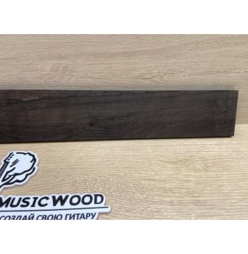 Эбен Чёрный заготовка накладки для народных инструментов Смешанный А 8х69-61х437 мм (АКЦИЯ)-3