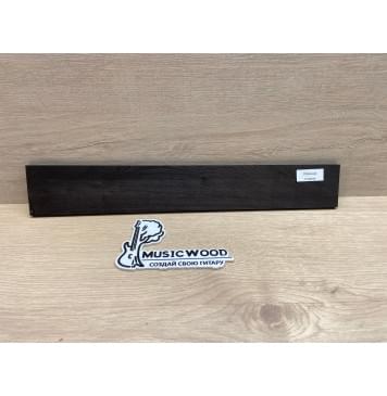 Эбен Чёрный заготовка накладки для народных инструментов Смешанный А 8х69-61х437 мм (АКЦИЯ)-2