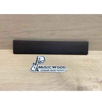 Граб Black заготовка накладки для народных инструментов Смешанный ААА 9х57х340 мм-0