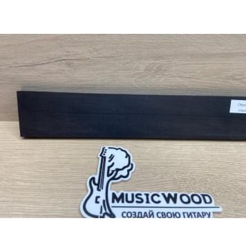 Граб Black заготовка накладки для народных инструментов Смешанный ААА 9х57х340 мм-2