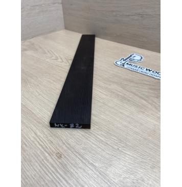 Граб Black заготовка накладки для народных инструментов Смешанный ААА 9х59-51х440 мм-1