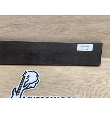 Эбен Чёрный заготовка накладки для народных инструментов Смешанный ААА 8х60-55х270 мм-6