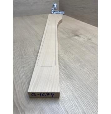 Клён Белый заготовка грифа для электрогитары Радиал АА 22х111-70х751 мм-2