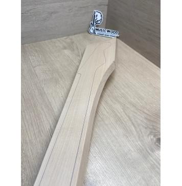 Клён Белый заготовка грифа для электрогитары Радиал АА 22х111-70х751 мм-5